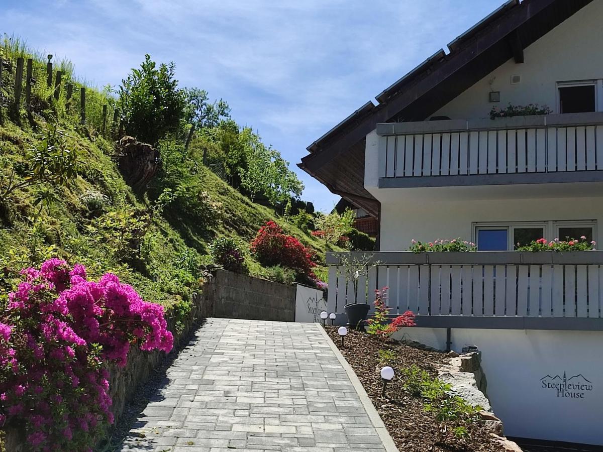 באד פטרסטאל-גריסבאך Steepleview House, Schwarzwaldblick Apartment - Spacious & Peaceful מראה חיצוני תמונה