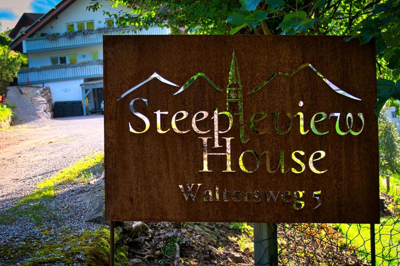 באד פטרסטאל-גריסבאך Steepleview House, Schwarzwaldblick Apartment - Spacious & Peaceful מראה חיצוני תמונה