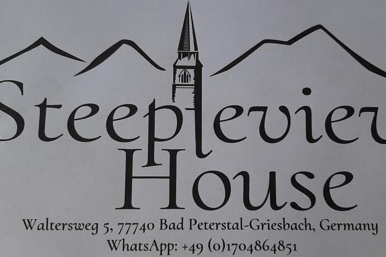 באד פטרסטאל-גריסבאך Steepleview House, Schwarzwaldblick Apartment - Spacious & Peaceful מראה חיצוני תמונה